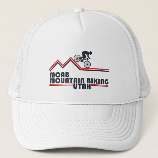 Moab mtb mountainbiking trucker pet (Voorkant)