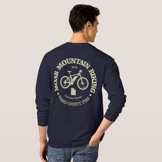 Moab (MTB) T-shirt (Achterkant volledig)