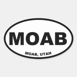 MOAB OVALE STICKER