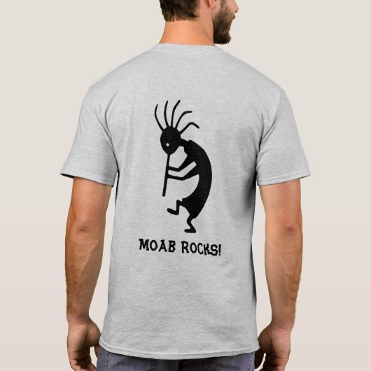 Moab Rocks. T-shirt (Achterkant)