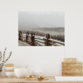 Moab Snow Poster (Keuken)