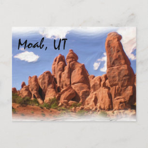 Moab, UT briefkaart