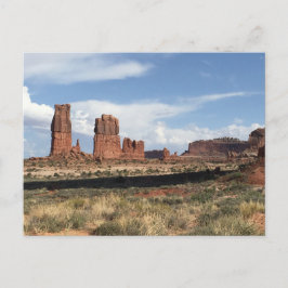 Moab, UT-landschap Briefkaart