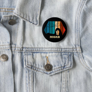Moab Utah Arches nationaal park Ronde Button 5,7 Cm