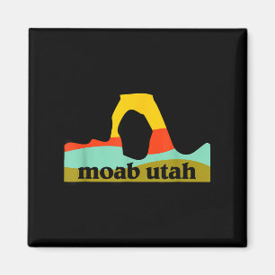Moab utah arches national park minimalistisch embl magneet