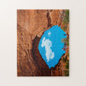 Moab Utah Bergboog. Legpuzzel (Verticaal)