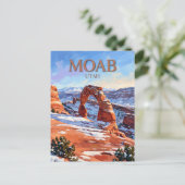 Moab Utah Briefkaart (Staand voorkant)