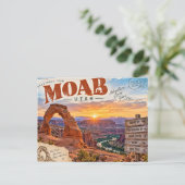 Moab, Utah Briefkaart (Staand voorkant)
