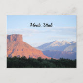 Moab, Utah Briefkaart (Voorkant)