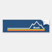 Moab Utah Bumpersticker (Voorkant)
