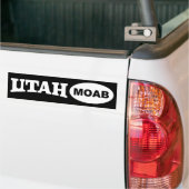 MOAB Utah Bumpersticker (Op Truck)