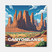 Moab Utah Canyonlands National Park Magneet (Voorkant)