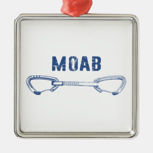 Moab Utah Climate Quickdraw Metalen Ornament