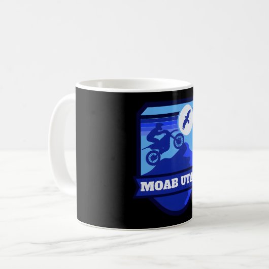Moab Utah � de geest van Australië Koffiemok (Voorkant links)