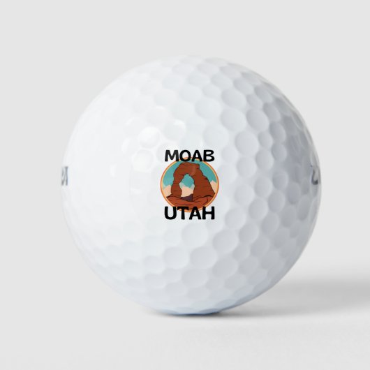 MOAB UTAH GOLFBALLEN (Voorkant)