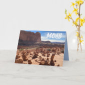 Moab Utah Kaart (Gele Bloem)