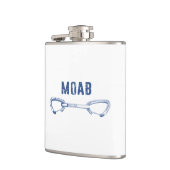 Moab Utah Klimmen Quickdraw Heupfles (Links)