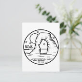 Moab Utah  minimalistisch arsenavontuur Briefkaart (Staand voorkant)