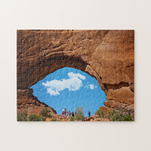 Moab Utah Mountain Arch. Legpuzzel (Horizontaal)
