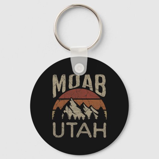 Moab Utah Natuur Wandelen Buiten  Sleutelhanger (Voorkant)