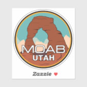Moab Utah Sticker (Vel)