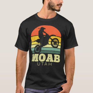 Moab Utah Sunset Dirt Bike Motorcycle Out T-shirt