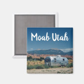 Moab Utah Trailer in Woestijn Magneet (Voorkant / Achterkant)