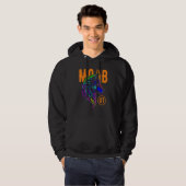 Moab Utah USA Coyote Design Hoodie (Voorkant volledig)