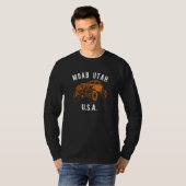Moab Utah USA Off road Rock Crawler 4x4 5 T-shirt (Voorkant volledig)