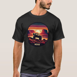 Moab Utah UTV Sunset Red Rocks T-shirt