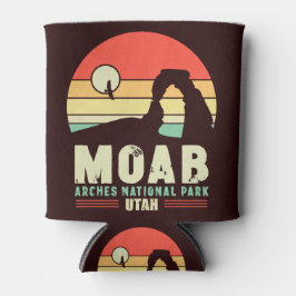 Moab Utah  woestijn Sunset Retro Souvenir 60s Blikjeskoeler