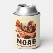 Moab Utah - Zonneartsavontuur in openlucht Blikjeskoeler (Blikje Voorkant)