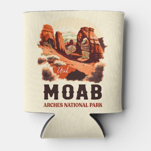 Moab Utah - Zonneartsavontuur in openlucht Blikjeskoeler (Voorkant)