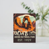 Moab Utah  - Zonneartsavontuur in openlucht Briefkaart (Staand voorkant)