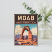 Moab Utah  - Zonneartsavontuur in openlucht Briefkaart (Staand voorkant)