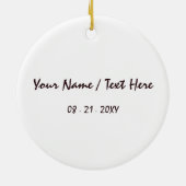 Moab Utah  - Zonneartsavontuur in openlucht Keramisch Ornament (Achterkant)