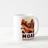 Moab Utah  - Zonneartsavontuur in openlucht Koffiemok (Voorkant rechts)