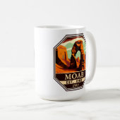 Moab Utah  - Zonneartsavontuur in openlucht Koffiemok (Voorkant rechts)