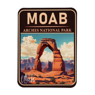 Moab Utah - Zonneartsavontuur in openlucht Magneet