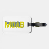 Moabafbeelding 8 Klimaatverandering Bagagelabel (Achterkant horizontaal)