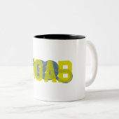 Moabafbeelding 8 Klimaatverandering Tweekleurige Koffiemok (Voorkant rechts)