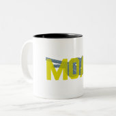 Moabafbeelding 8 Klimaatverandering Tweekleurige Koffiemok (Voorkant links)