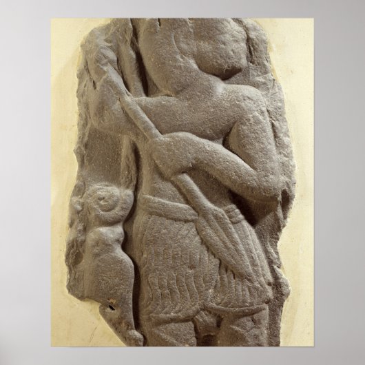 Moabite storm god, sjiitisch oeroud land van Moab, Poster (Voorkant)