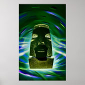 Moai Boot Poster (Voorkant)