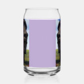 Moai op de Molehill Blikvorm Glas (Rechts)