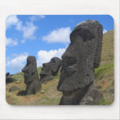 Moai op Paaseiland Muismat (Voorkant)
