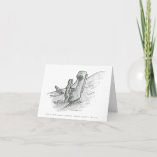 Moai, Paaseiland, Chili Kaart