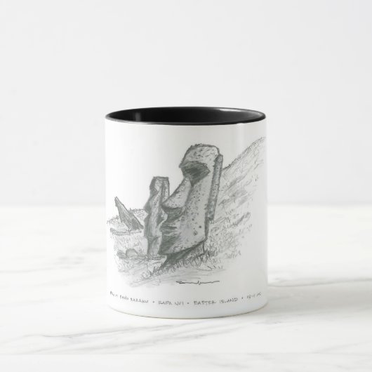 Moai, Paaseiland, Chili Mok (Midden)