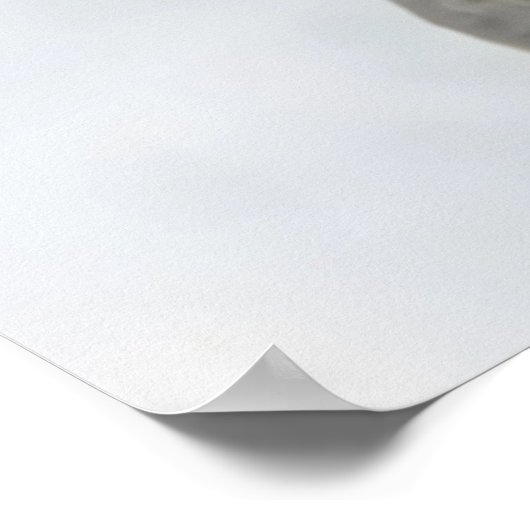 Moai Pit in de lucht Poster (Hoek)