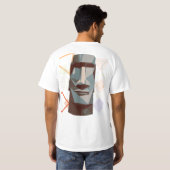 MOAI SKATEBOARD T-SHIRT (Achterkant volledig)